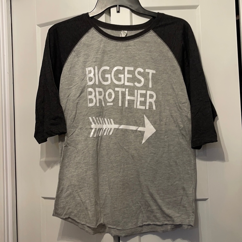 Boys 10/12 (Youth Large) Biggest brother shirt